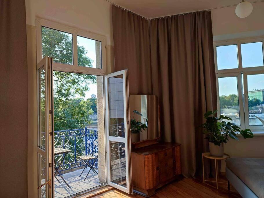 Zachod Slonca Nad Wisla Lägenhet Krasków Exteriör bild